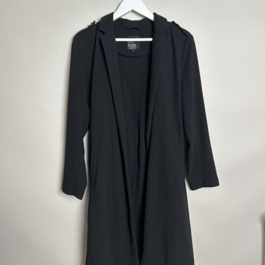Cappotto Nero Even & Odd