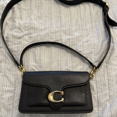 Coach Schultertasche "Tabby 26" schwarz