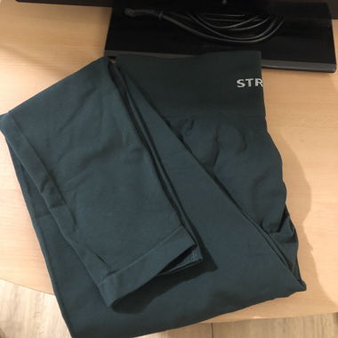 Leggings sportivi verde scuro