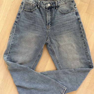 Low Waist Baggy Jeans Dark Blue