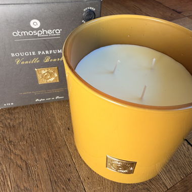 Candela profumata Atmosphera - Vaniglia bourbon