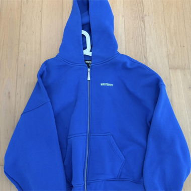 Blue wrstbhvr Reissverschluss