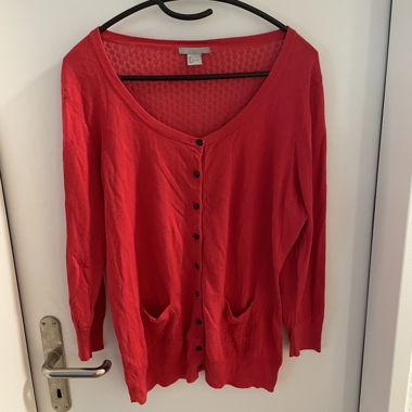 Spedizione gratuita Cardigan rosso H&M
