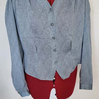 Vintage blue blouse