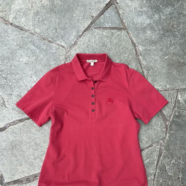 Burberry Vintge Poloshirt Grösse M für Frauen