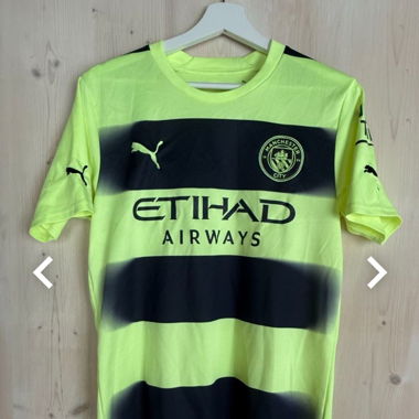 Maglia Away del Manchester City in Taglia S