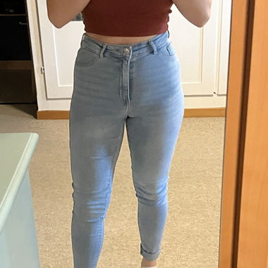 Hight Waist Skinny Jeans (Rana)