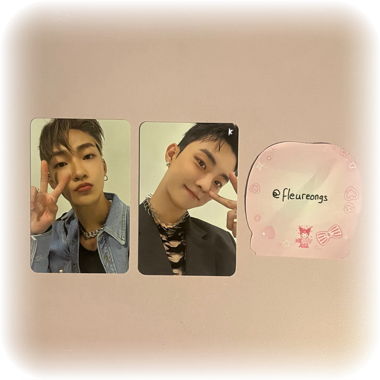 the boyz album photocards