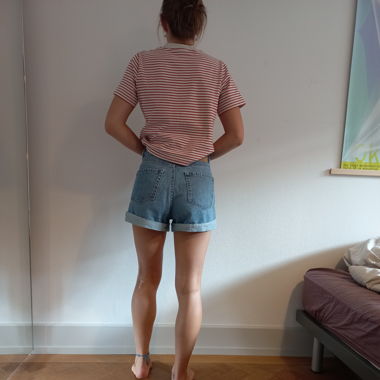Kurze Jeanshose - Stradivarius