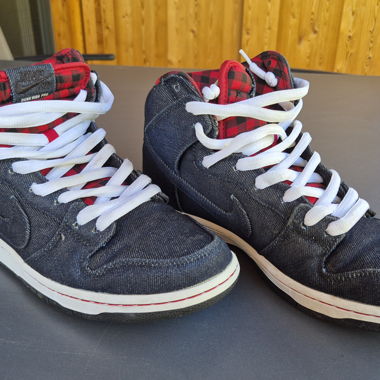 Nike SB Dunk High Lumberjack Denim 