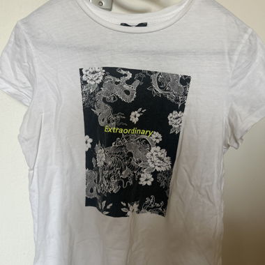 White Graphic T-Shirt