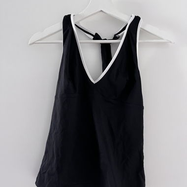 Black Neckholder Top