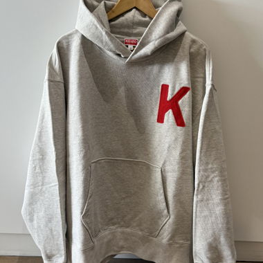 Oversized Hoodie Kenzo grau Tiger Grösse M