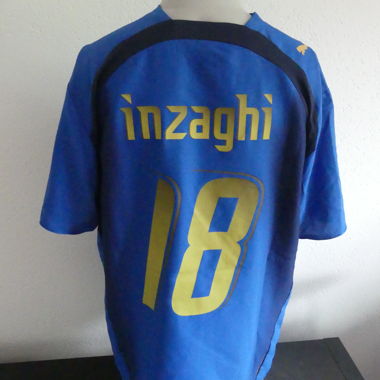 Home, Italia 2006 Inzaghi, maglia vintage
