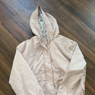 Rosa Herbstjacke