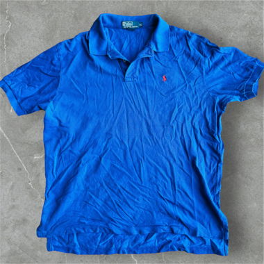 VINTAGE RALPH LAUREN POLOSHIRT GESTREIFT -GR. XL-