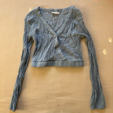 Blouse bleue