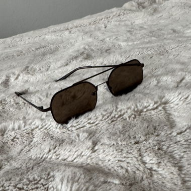 Braune Sonnenbrille