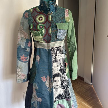 Cappotto in patchwork
