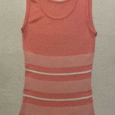 Coral-colored Tank Top