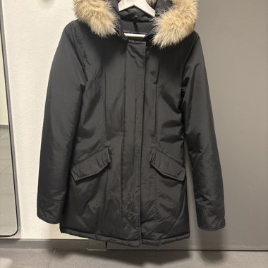 Woolrich Black Parka Size XS