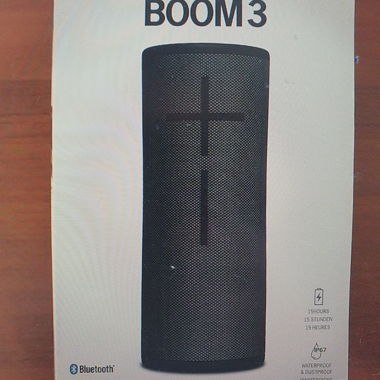 Ultimate Ears BOOM 3 Bluetooth speaker