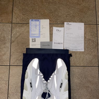 Dior b22 white shoes sneakers 