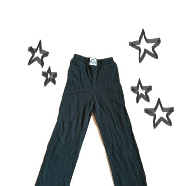green sweatpants 