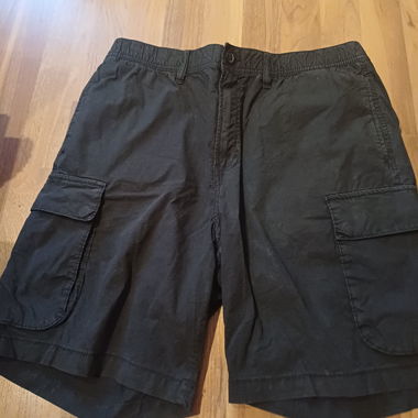 Shorts cargo noirs
