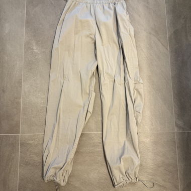 Beige leisure / sports pants