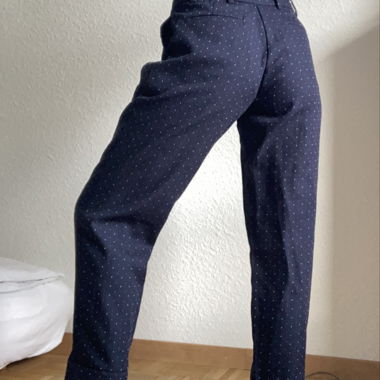 Pantalon Sessun Bleu marine 