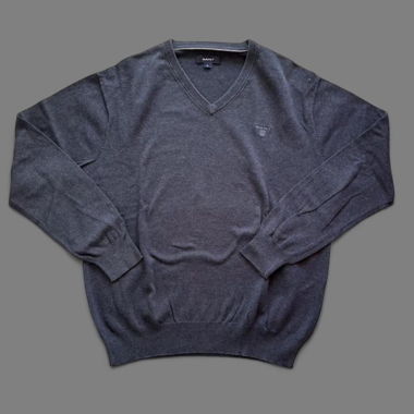 GANT V-Neck Cotton Sweater