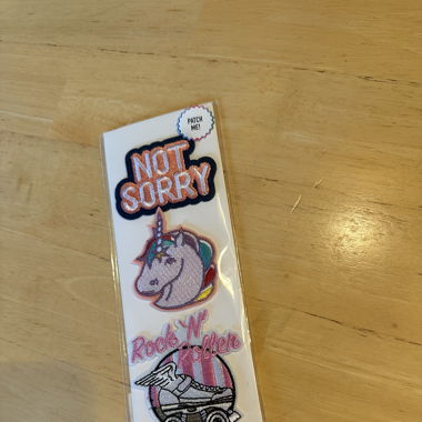 Iron-on patches
