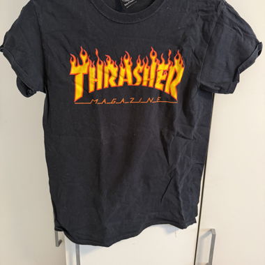 T-shirt Thrasher noir