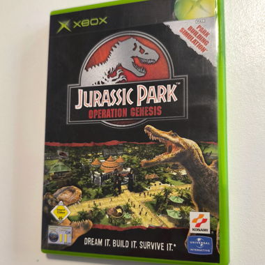 Jurassic Park Operation Genesis Xbox rare game