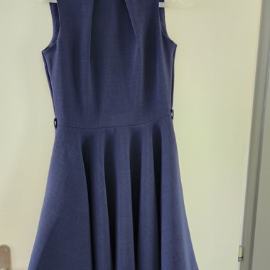 Closet London Kleid dunkelblau UK 8