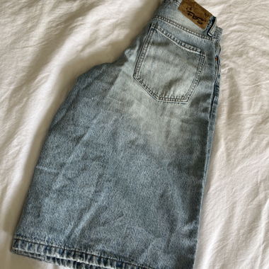 Light Blue Denim Shorts