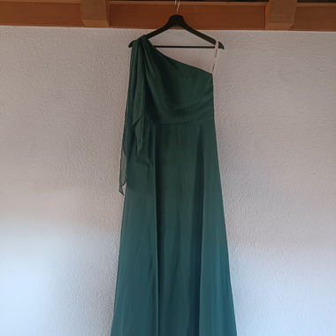 Abito a-line in chiffon JJ's House, mono-spalla