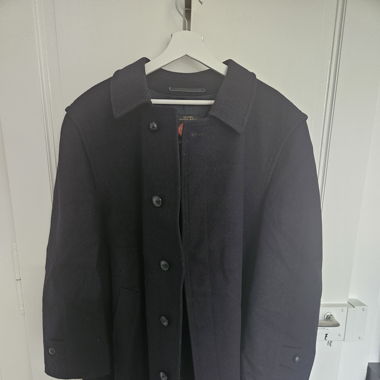 Mantel marine L/XL Alpakawolle !