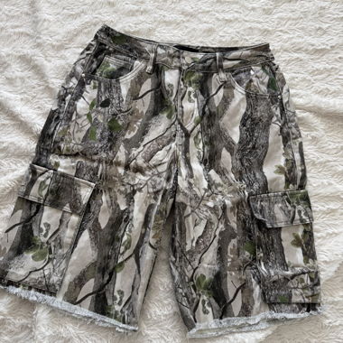 Camouflage Cargo Shorts