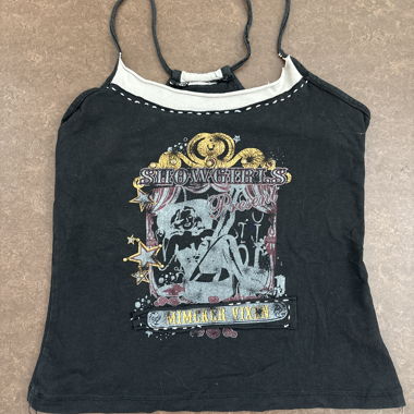 Black Vintage Women’s Top