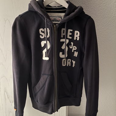 Blauer Hoodie Superdry in Grösse S