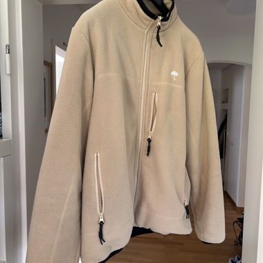 Giacca in pile Hélas beige - Taglia L