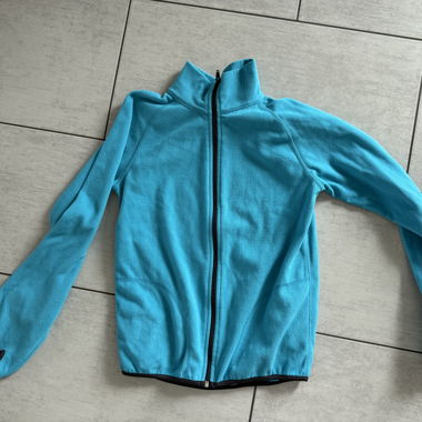 Giacca in pile H&M turchese, Taglia 170