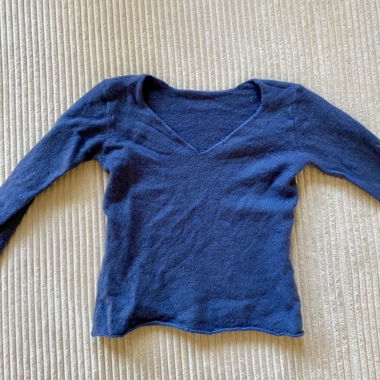 Deanna Spa Cashmere Sweater Blue XS