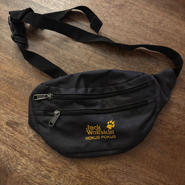 Marsupio Jack Wolfskin Hokus Pokus nero