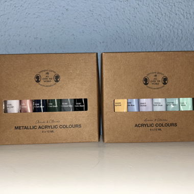 Peintures acryliques Søstrene Grenes