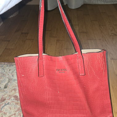 Sac cabas Guess rouge