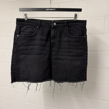 Gonna in denim nera