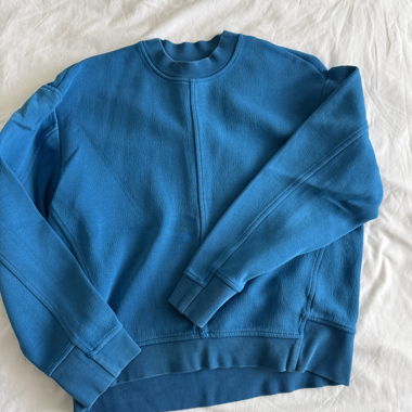 COS Blue Sweatshirt
